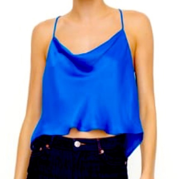 Zara satin camisole with open back - Picture 3 of 3